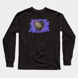 Grunge gothic Heart Long Sleeve T-Shirt